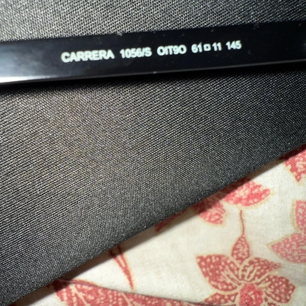 Carrera Black and Silver Sunglasses
